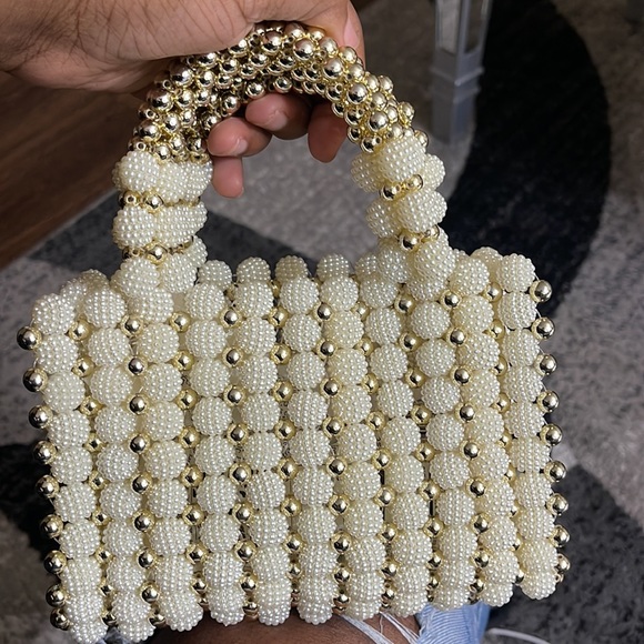 ✨Mini Beaded Satchel Bag✨ - Picture 9 of 10